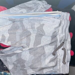 Vintage Havana Gray Camouflage Jogger Pants